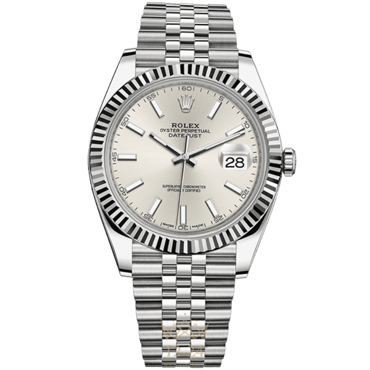 Rolex Datejust Silver Steel 41mm