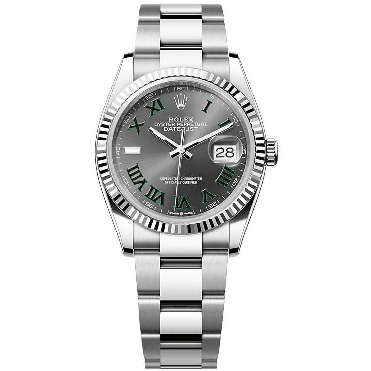 Rolex Datejust Grey Steel 36mm