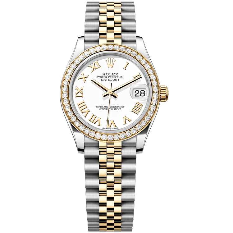 Rolex Datejust White Two-Tone 31mm
