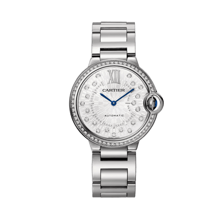 Cartier Ballon Bleu Medium Silver Steel 36mm