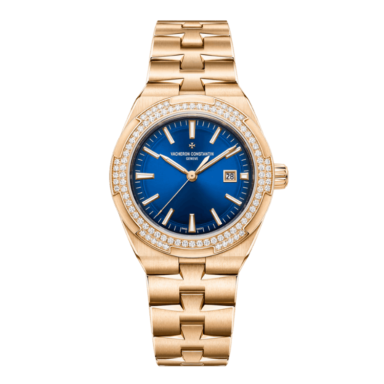 Vacheron Constantin Overseas Blue Rose Gold mm