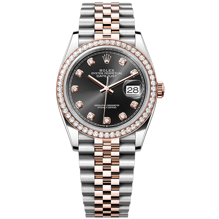 Rolex Datejust White Two-Tone 36mm