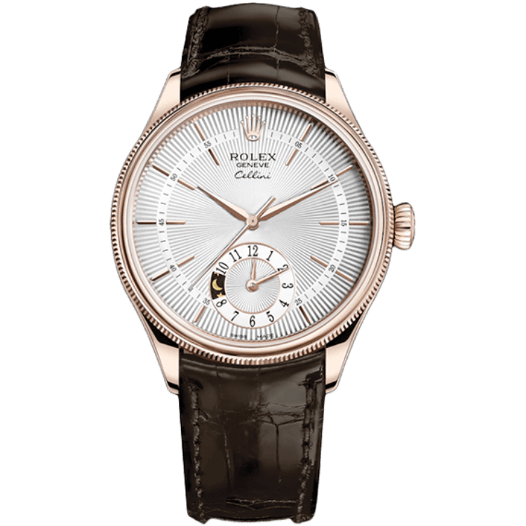 Rolex Cellini White Leather 39mm