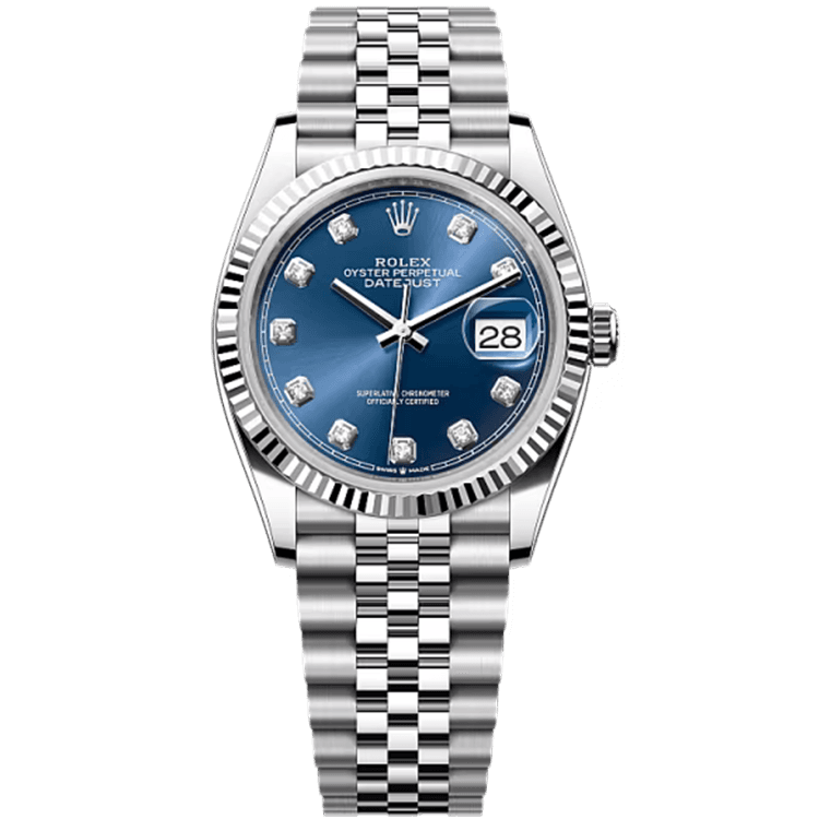 Rolex Datejust Blue Steel 36mm