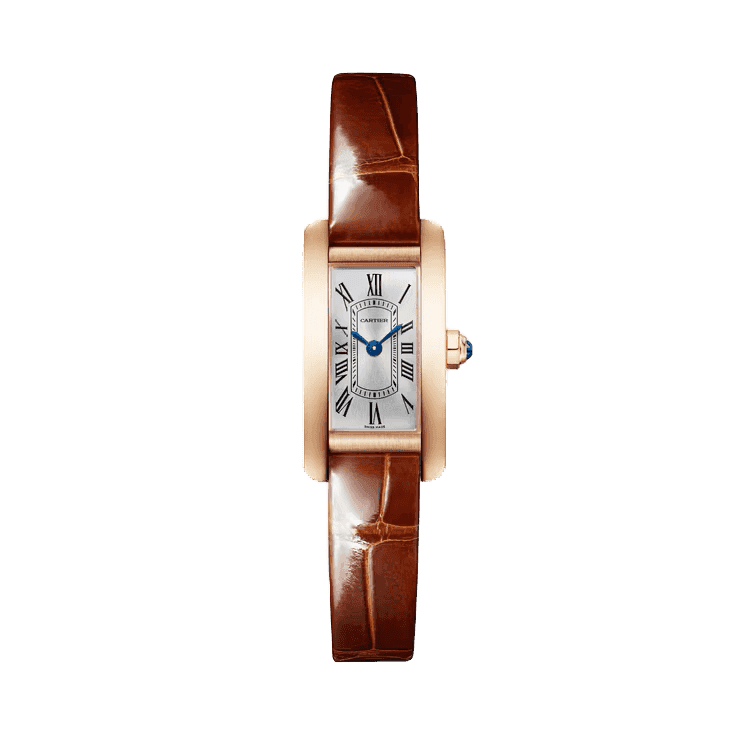 Cartier Tank Américaine Silver Leather 15.2mm