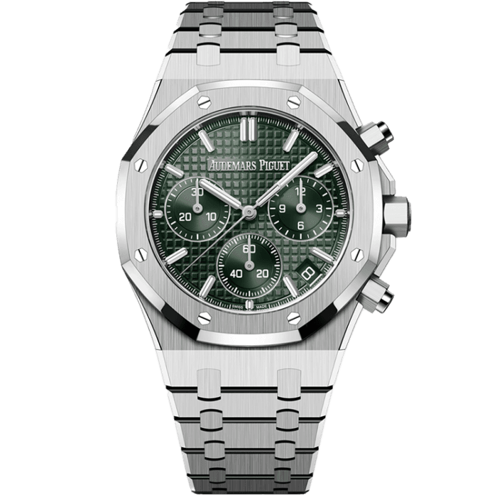 Audemars Piguet Royal Oak Chronograph Green Steel 41mm