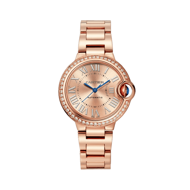 Cartier Ballon Bleu Small Rose Gold Rose Gold 33mm
