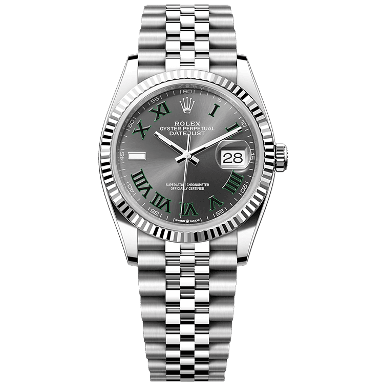 Rolex Datejust Grey Steel 36mm