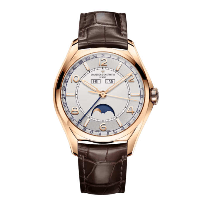 Vacheron Constantin Fiftysix Silver Alligator Leather 40mm