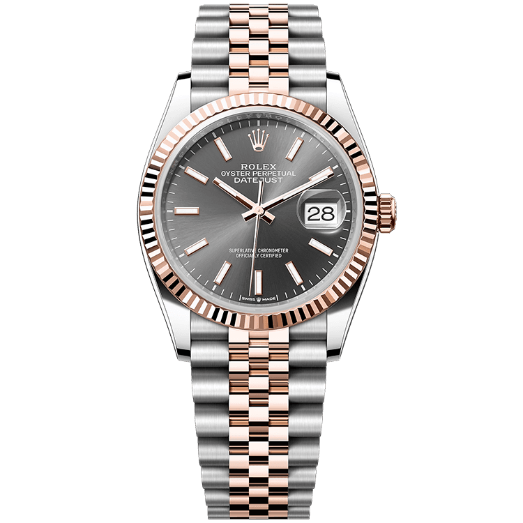 Rolex Datejust Grey Two-Tone 36mm