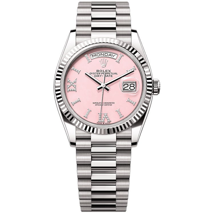 Rolex Day-Date Pink White Gold 36mm