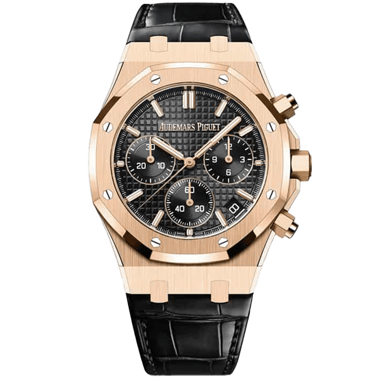 Audemars Piguet Royal Chronograph Oak White Rose Gold 41mm