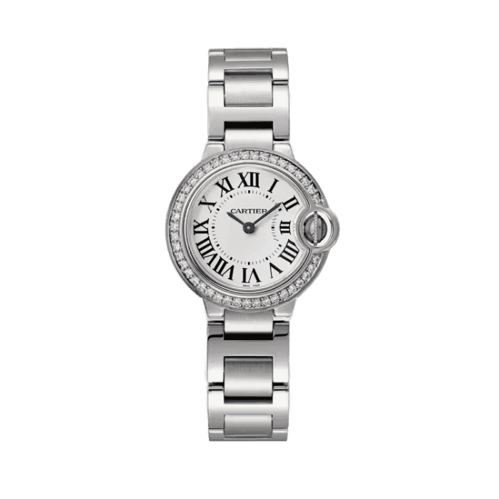 Cartier Ballon Bleu Small White Steel 28mm