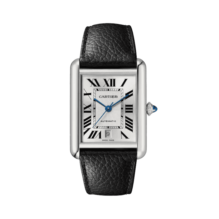 Cartier Tank Must Silver Leather 31mm