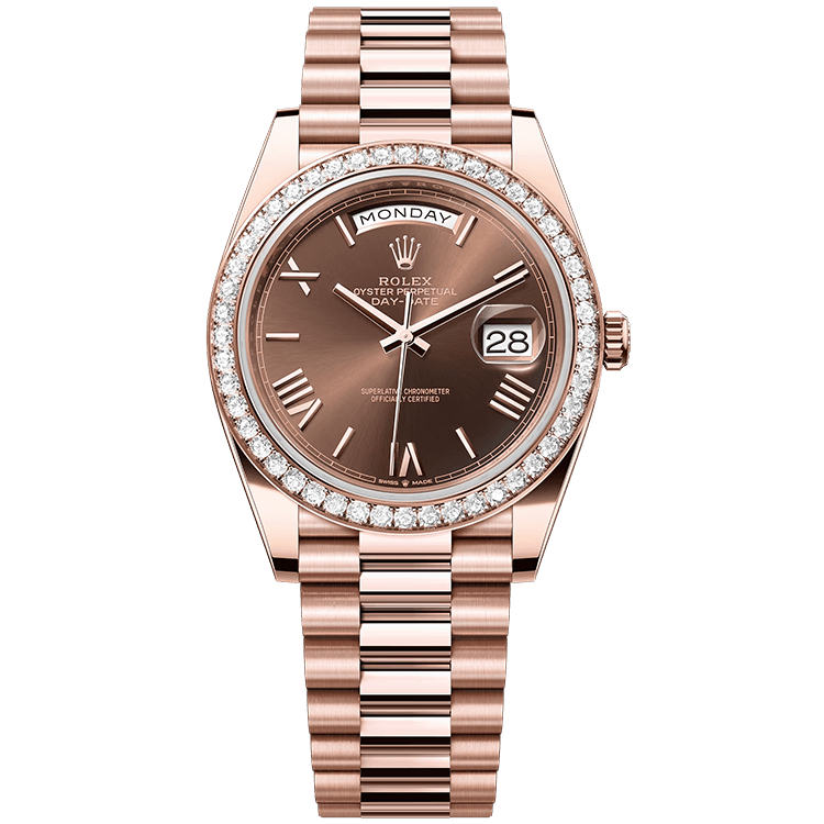 Rolex Day-Date Chocolate Rose Gold 40mm