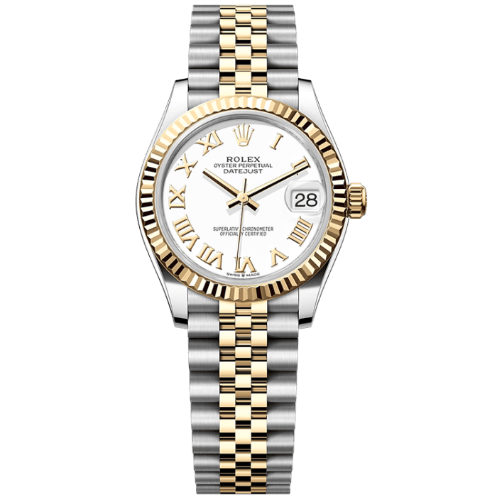Rolex Datejust White Two-Tone 31mm