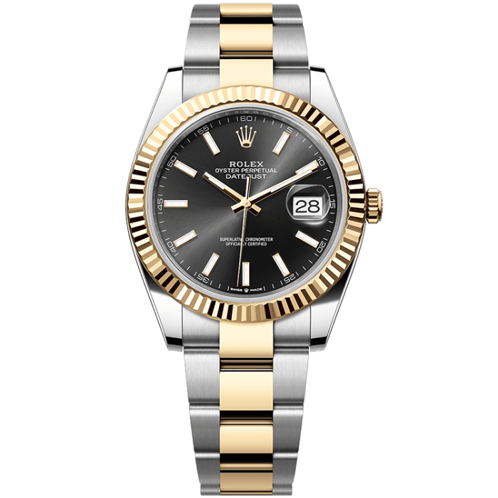 Rolex Datejust Grey Two-Tone 41mm
