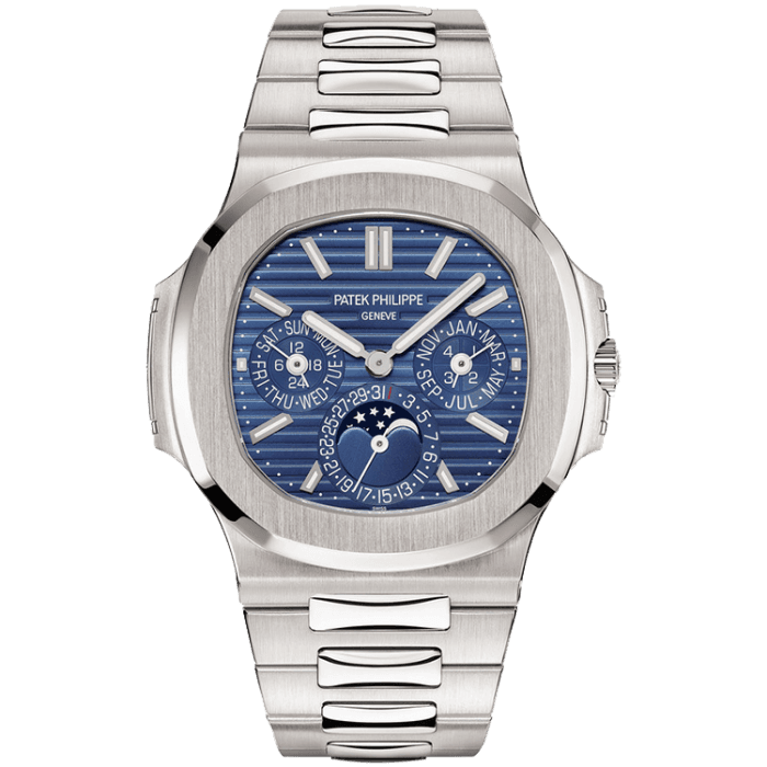 Patek Philippe Nautilus Blue White Gold 40mm