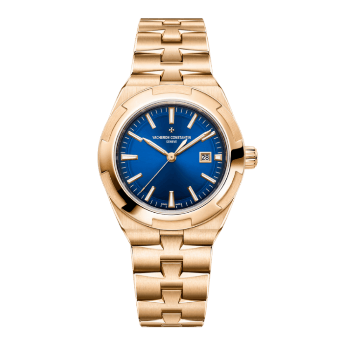 Vacheron Constantin Overseas Blue Rose Gold 34.5 mm
