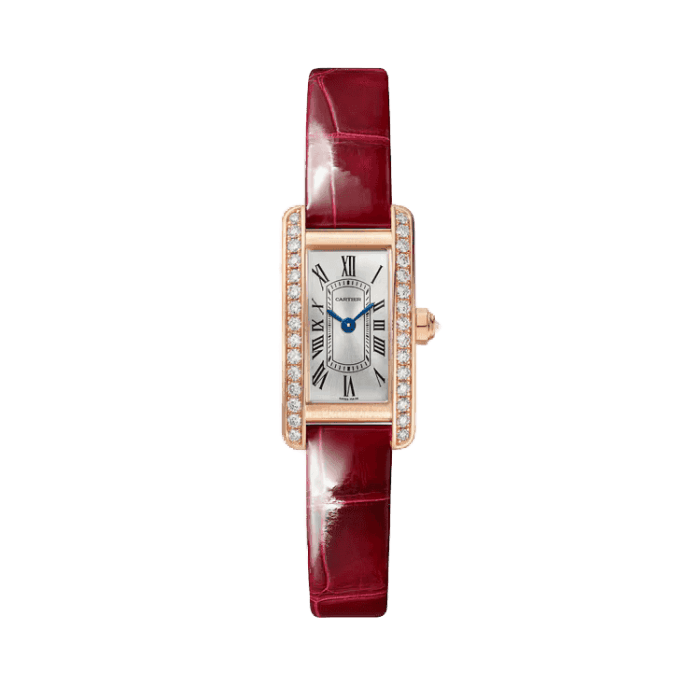 Cartier Tank Américaine Silver Leather 15.2mm
