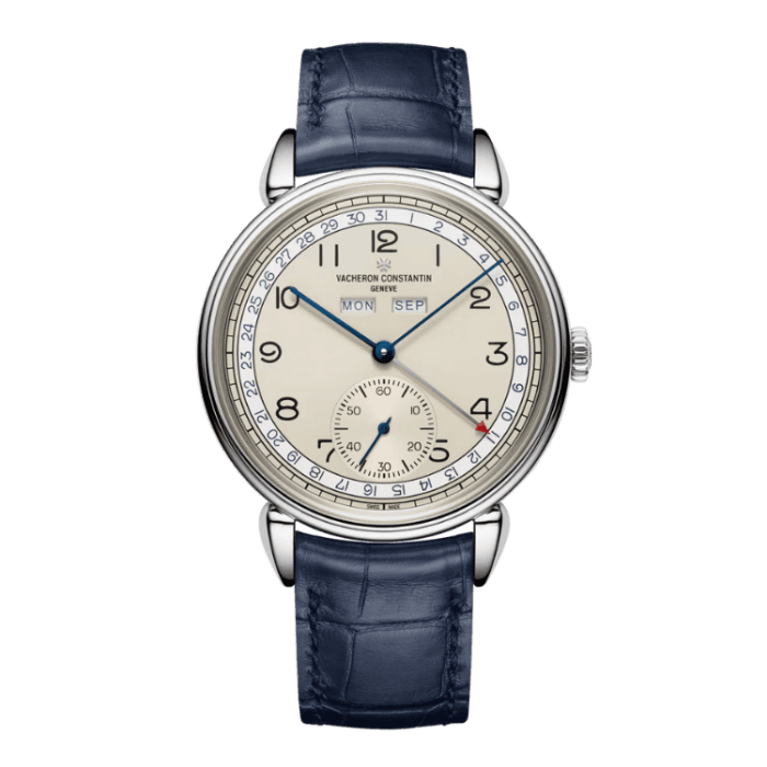 Vacheron Constantin Historiques Grey Alligator Leather 40mm