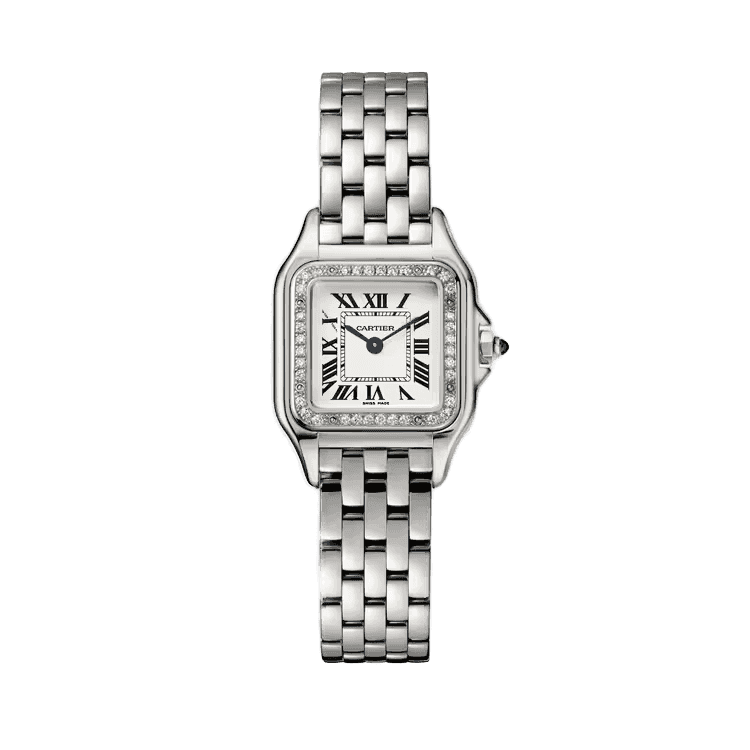Cartier Panthère Small White Steel 30mm