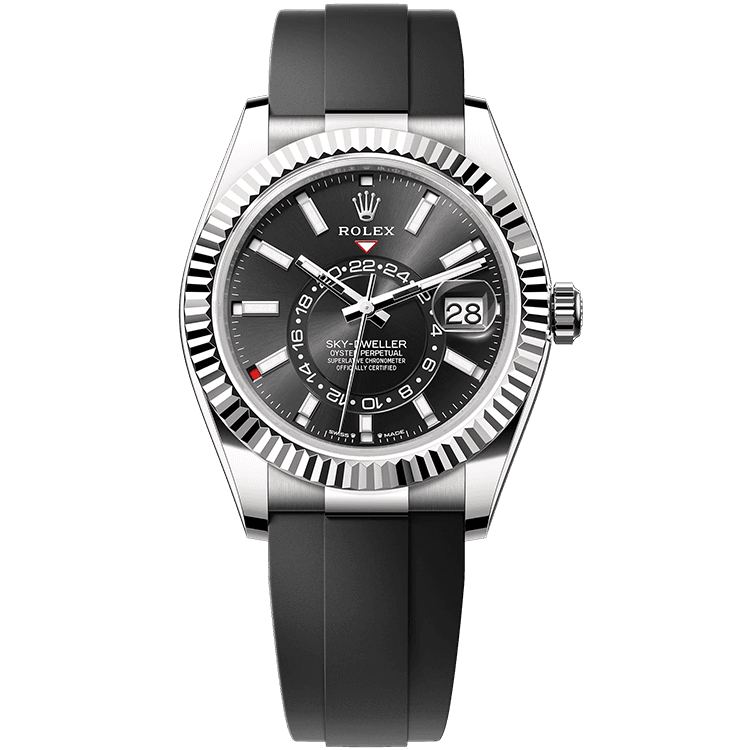 Rolex Sky-Dweller Black Rubber 42mm
