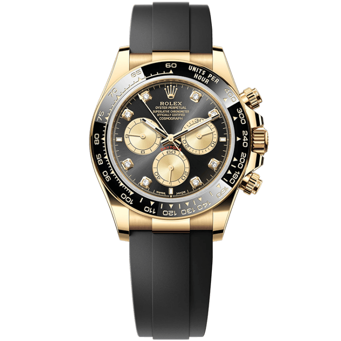 Rolex Daytona Black Rubber 40mm