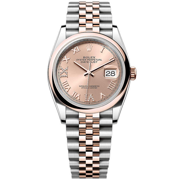 Rolex Datejust Rose Gold Two-Tone 36mm