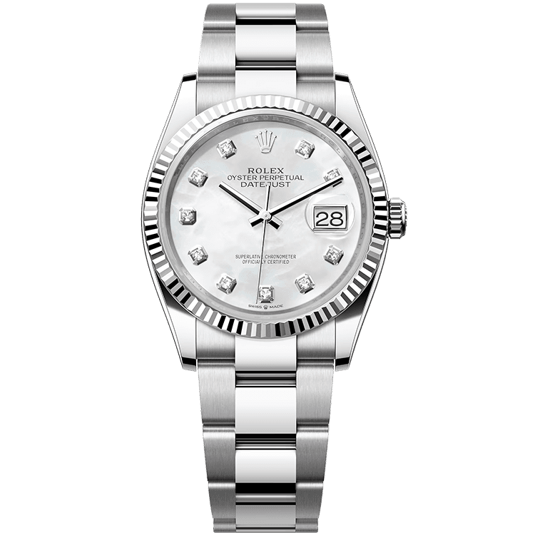 Rolex Datejust Mother of Pearl Steel 36mm