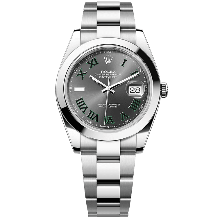 Rolex Datejust Grey Steel 41mm