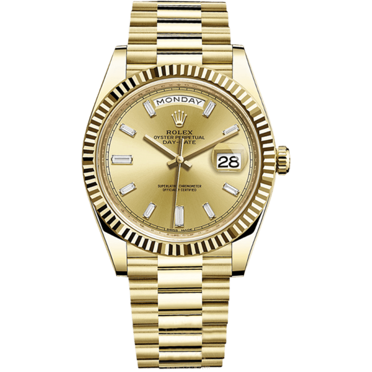 Rolex Day-Date Champagne Yellow Gold 40mm