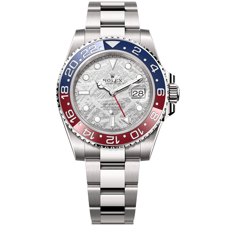 "Pepsi" Rolex GMT-Master II Meteorite White Gold 40mm