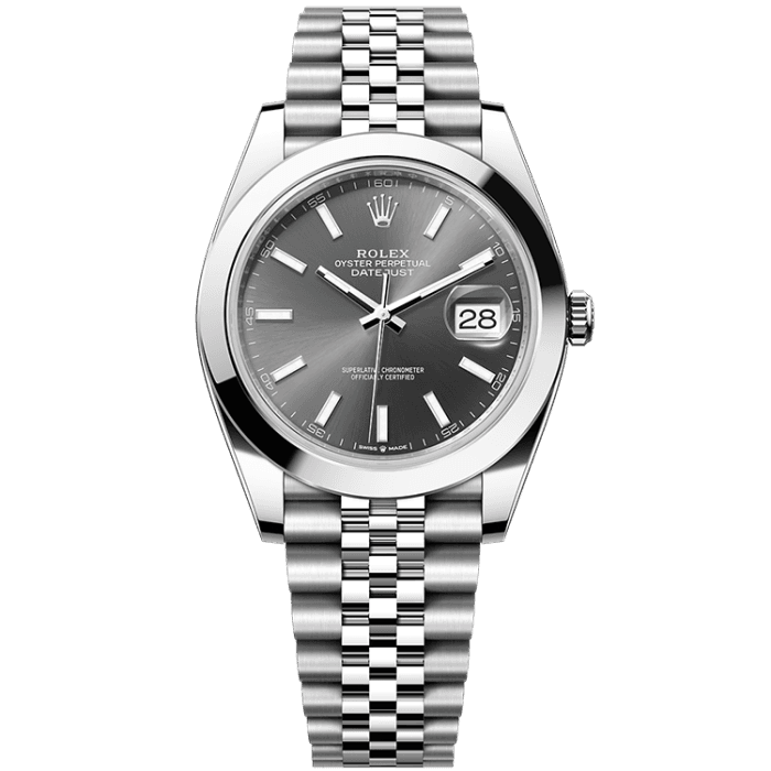 Rolex Datejust Grey Steel 41mm