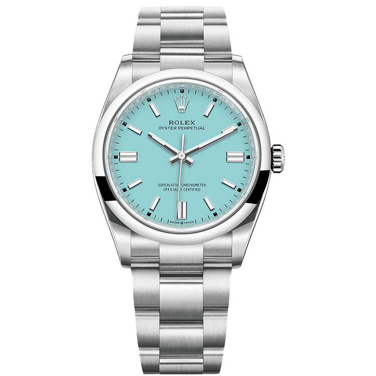 Rolex Oyster Perpetual Blue Steel 41mm