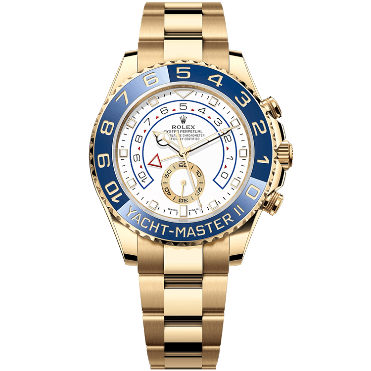 Rolex Yacht-Master II White Yellow Gold 44mm