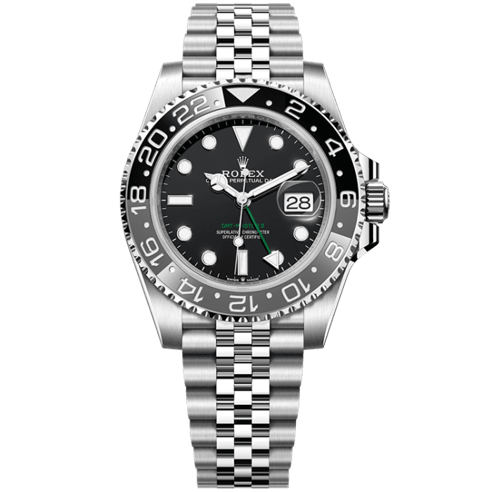 "Bruce Wayne" Rolex GMT-Master II Black Steel 40mm