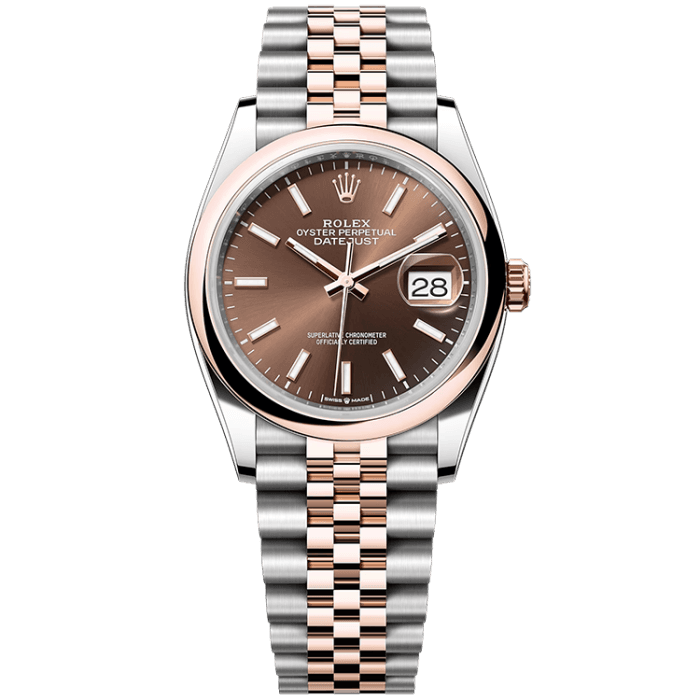 Rolex Datejust Chocolate Two-Tone 36mm