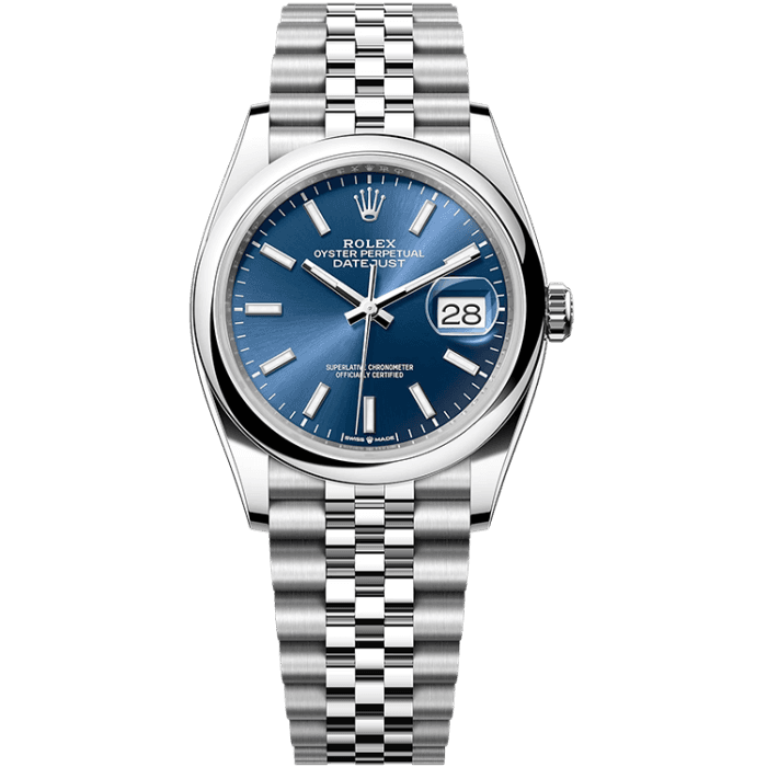 Rolex Datejust Blue Steel 36mm
