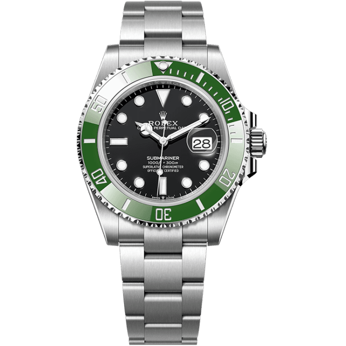 "Starbucks" Rolex Submariner Black Steel 41mm