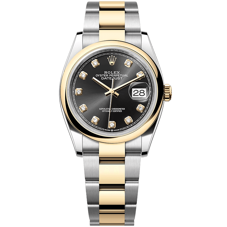 Rolex Datejust Black Two-Tone 36mm