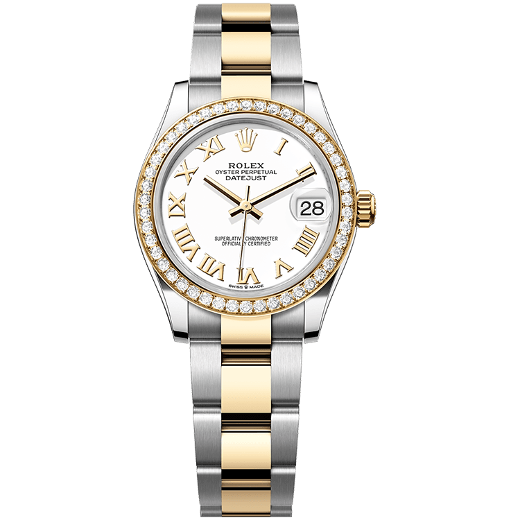 Rolex Datejust White Two-Tone 31mm