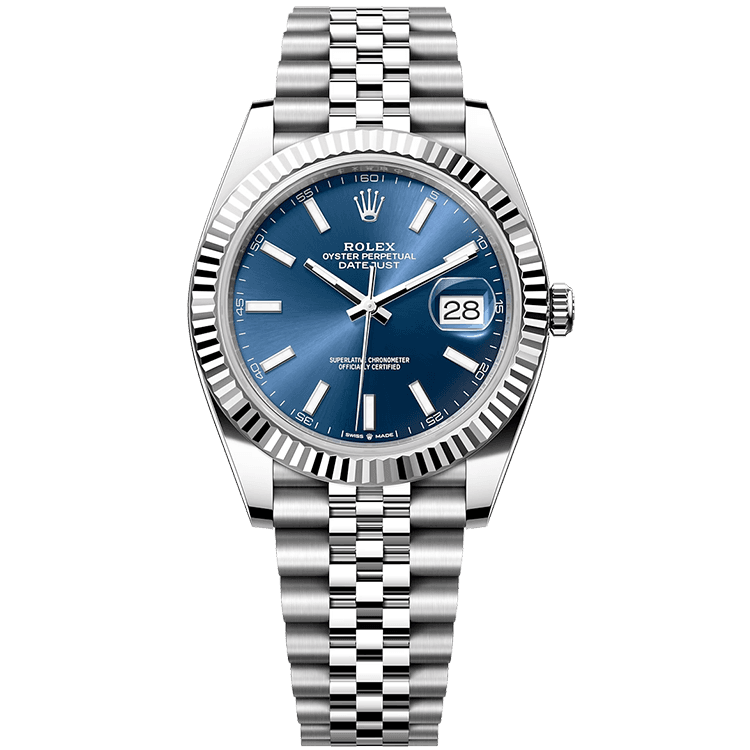 Rolex Datejust Blue Steel 41mm