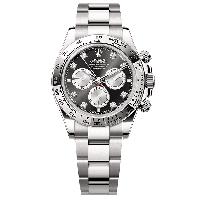 "Ghost" Rolex Daytona Black White Gold 40mm