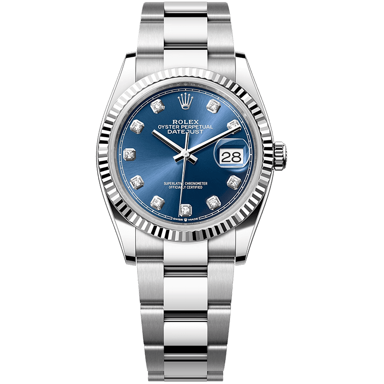 Rolex Datejust Blue Steel 36mm