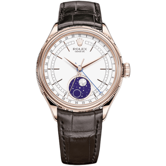 Rolex Cellini White Leather 39mm
