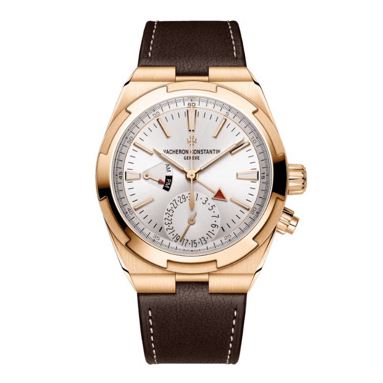Vacheron Constantin Overseas Silver Leather mm