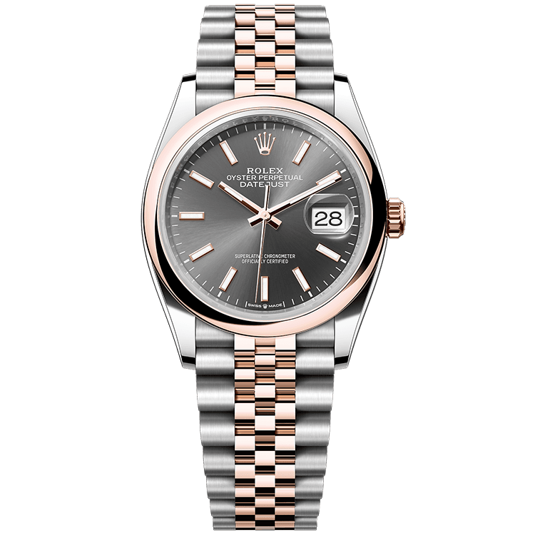 Rolex Datejust Grey Two-Tone 36mm