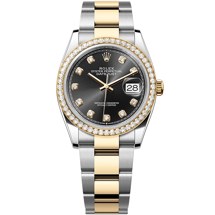 Rolex Datejust White Two-Tone 36mm