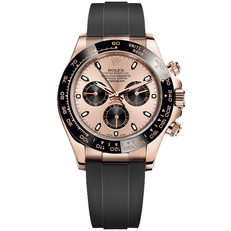 Rolex Daytona Rose Gold Rubber 40mm